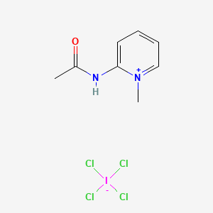 molecular formula C8H11Cl4IN2O B7452346 CID 16240317 