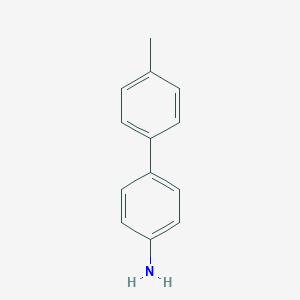 molecular formula C13H13N B074524 4-氨基-4'-甲基联苯 CAS No. 1204-78-0