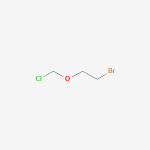 molecular formula C3H6BrClO B074525 1-溴-2-(氯甲氧基)乙烷 CAS No. 1462-35-7