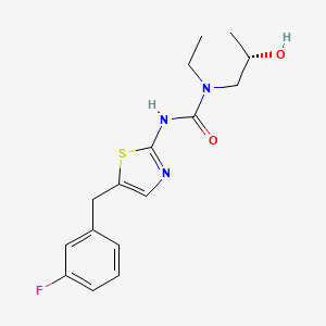 molecular formula C16H20FN3O2S B7452592 MrgprX2 antagonist-3 