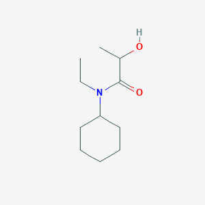 N-cyclohexyl-N-ethyl-2-hydroxypropanamide