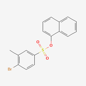 Naphthalen-1-yl 4-bromo-3-methylbenzenesulfonate