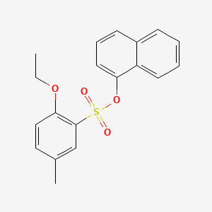 Naphthalen-1-yl 2-ethoxy-5-methylbenzenesulfonate