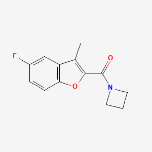 Azetidin-1-yl-(5-fluoro-3-methyl-1-benzofuran-2-yl)methanone