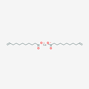 molecular formula C22H38CaO4 B074541 癸二烯酸钙 CAS No. 1322-14-1