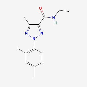 2-(2,4-dimethylphenyl)-N-ethyl-5-methyltriazole-4-carboxamide