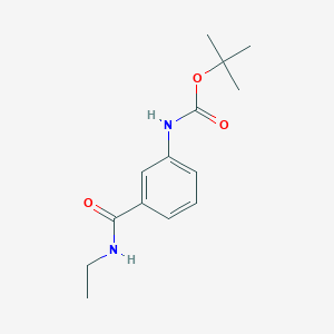 tert-butyl N-[3-(ethylcarbamoyl)phenyl]carbamate