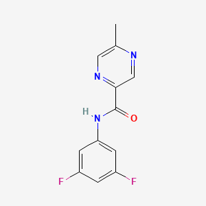 N-(3,5-difluorophenyl)-5-methylpyrazine-2-carboxamide