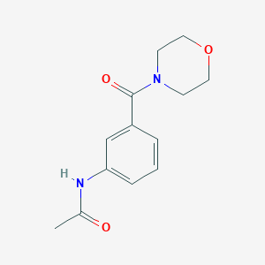 N-[3-(morpholine-4-carbonyl)phenyl]acetamide