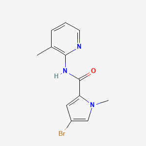4-bromo-1-methyl-N-(3-methylpyridin-2-yl)pyrrole-2-carboxamide
