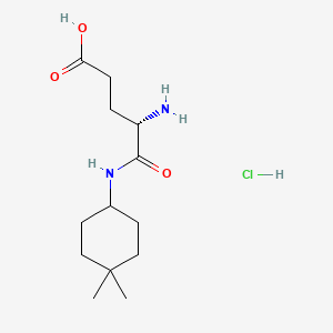 molecular formula C13H25ClN2O3 B7456363 Neboglamine (hydrochloride) 