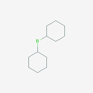 molecular formula C12H22B B074569 二环己基硼烷 CAS No. 1568-65-6