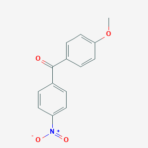 molecular formula C14H11NO4 B074573 4-Methoxy-4'-nitrobenzophenone CAS No. 1151-94-6