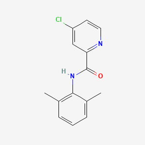 molecular formula C14H13ClN2O B7458180 4-chloro-N-(2,6-dimethylphenyl)pyridine-2-carboxamide 