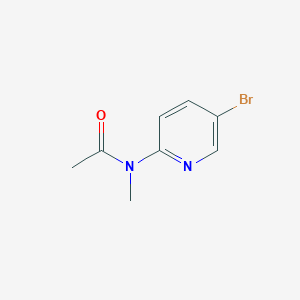 molecular formula C8H9BrN2O B7458215 N-(5-bromopyridin-2-yl)-N-methylacetamide 