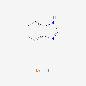 molecular formula C7H7BrN2 B7458295 溴化苯并咪唑 