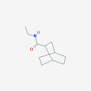 molecular formula C11H19NO B7458426 N-ethylbicyclo[2.2.2]octane-2-carboxamide 