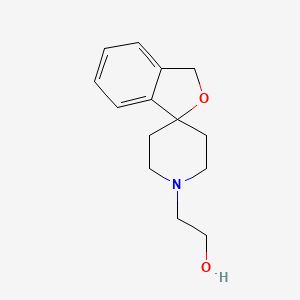 molecular formula C14H19NO2 B7458448 2-spiro[1H-2-benzofuran-3,4'-piperidine]-1'-ylethanol 