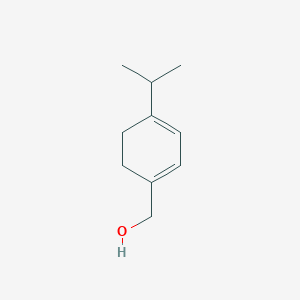 molecular formula C10H16O B074585 (4-丙-2-基环己-1,3-二烯-1-基)甲醇 CAS No. 1413-55-4