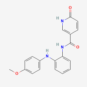 molecular formula C19H17N3O3 B7458582 Tcmdc-142860 