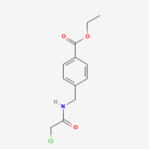 Ethyl 4-[[(2-chloroacetyl)amino]methyl]benzoate