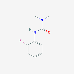 molecular formula C9H11FN2O B7458782 3-(2-Fluorophenyl)-1,1-dimethylurea 