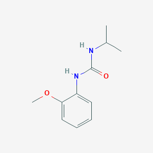 molecular formula C11H16N2O2 B7458790 1-(2-Methoxyphenyl)-3-propan-2-ylurea 
