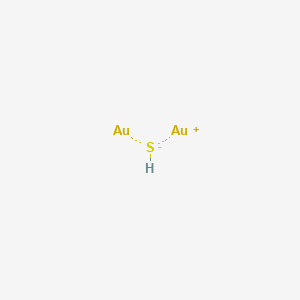 molecular formula Au2S<br>Au2HS B074588 硫化金(Au2S) CAS No. 1303-60-2