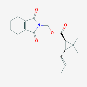molecular formula C19H25NO4 B074589 d-氯氰菊酯 CAS No. 1166-46-7
