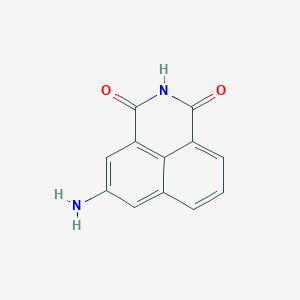 molecular formula C12H8N2O2 B7459119 3-Aminonaphthalimide 