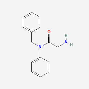 molecular formula C15H16N2O B7459359 2-amino-N-benzyl-N-phenylacetamide 