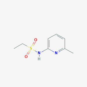 molecular formula C8H12N2O2S B7459607 N-(6-methylpyridin-2-yl)ethanesulfonamide 