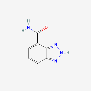 molecular formula C7H6N4O B7459699 氨基苯并三唑 