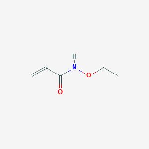 molecular formula C5H9NO2 B7459758 N-ethoxyprop-2-enamide 