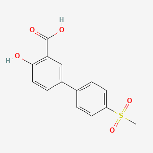 4-Hydroxy-4'-(methylsulfonyl)[1,1'-biphenyl]-3-carboxylic acid