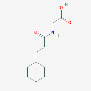 N-(3-Cyclohexylpropionyl)glycine