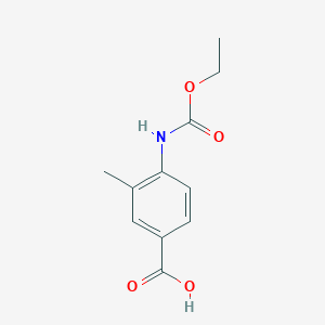 4-(Ethoxycarbonylamino)-3-methylbenzoic acid