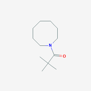 molecular formula C12H23NO B7460444 1-(Azocan-1-yl)-2,2-dimethylpropan-1-one 