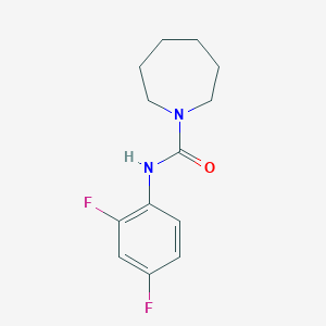N-(2,4-difluorophenyl)azepane-1-carboxamide