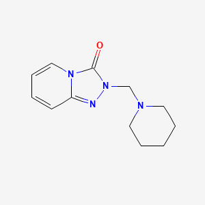 molecular formula C12H16N4O B7461879 2-(Piperidin-1-ylmethyl)-[1,2,4]triazolo[4,3-a]pyridin-3-one 