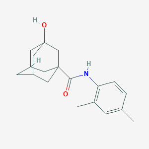 N-(2,4-dimethylphenyl)-3-hydroxyadamantane-1-carboxamide