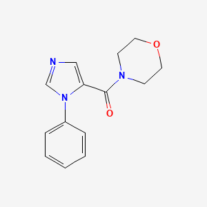 Morpholin-4-yl-(3-phenylimidazol-4-yl)methanone