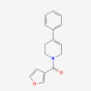 furan-3-yl-(4-phenyl-3,6-dihydro-2H-pyridin-1-yl)methanone