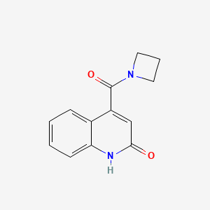 4-(azetidine-1-carbonyl)-1H-quinolin-2-one