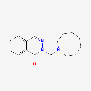 molecular formula C16H21N3O B7462900 2-(Azocan-1-ylmethyl)phthalazin-1-one 