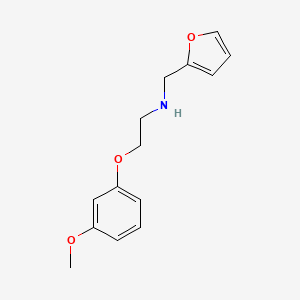molecular formula C14H17NO3 B7463590 Cambridge id 7008311 