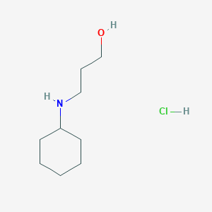3-(Cyclohexylamino)propan-1-ol hydrochloride