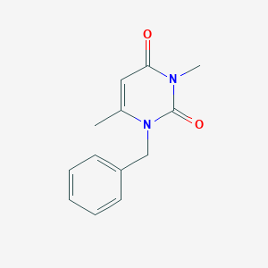 molecular formula C13H14N2O2 B7463924 1-Benzyl-3,6-dimethylpyrimidine-2,4(1H,3H)-dione 