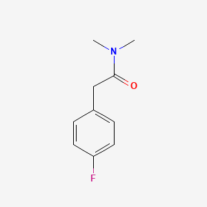 molecular formula C10H12FNO B7464266 N,N-Dimethyl-2-(4-fluorophenyl)acetamide 