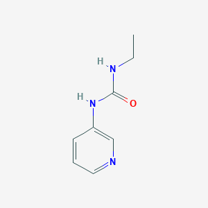molecular formula C8H11N3O B7464397 1-Ethyl-3-pyridin-3-ylurea 